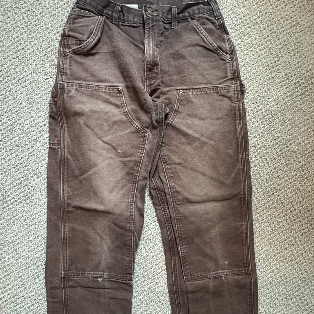 Carhartt Vintage Brown Double Knee B136